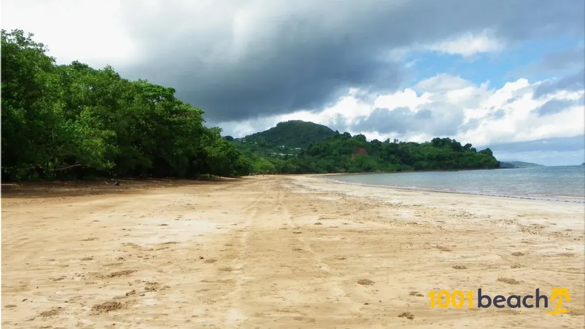 La plage de Sohoa à Chiconi, côte ouest de Mayotte